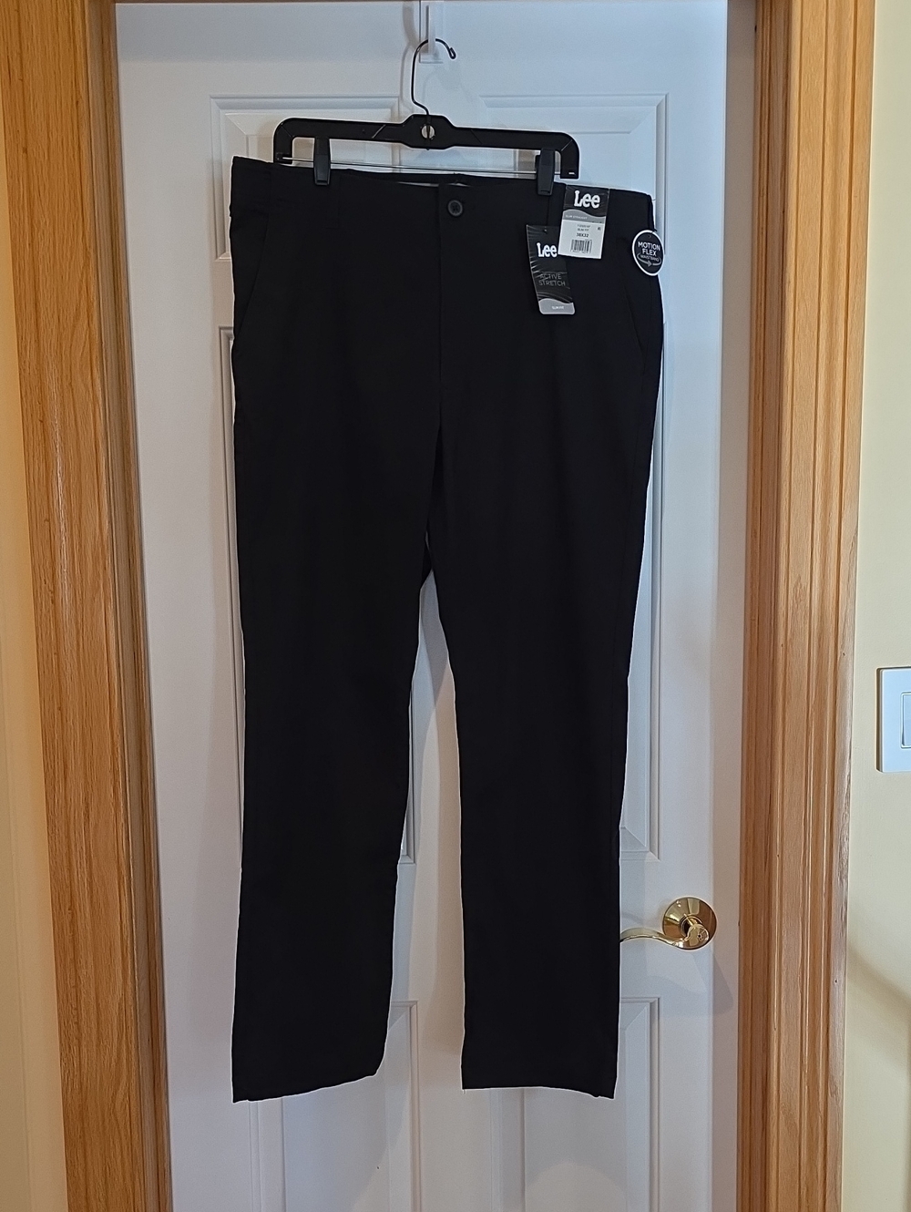 Lee Men’s Black Chinos - Classic Straight Fit